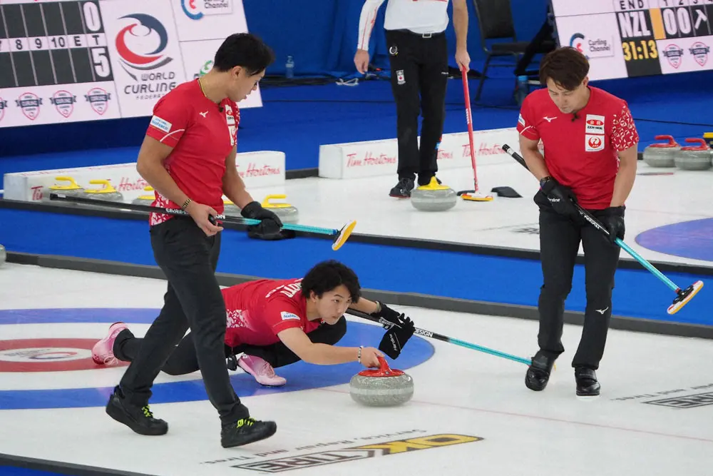 【画像・写真】SC軽井沢クラブ　カナダ、米国に敗れ4連敗…セカンド山本「残り3試合を全力で頑張る」