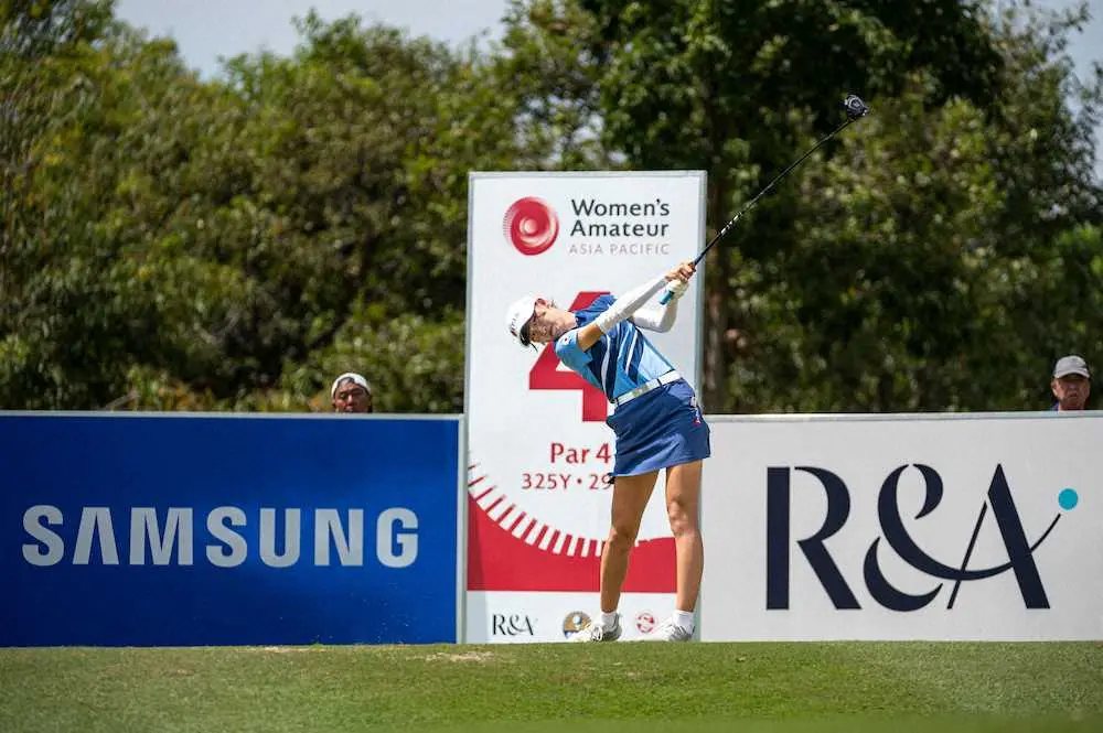 【画像・写真】全米女子アマ覇者・馬場の次なるターゲット　アジア太平洋を懸けた戦いは43位発進