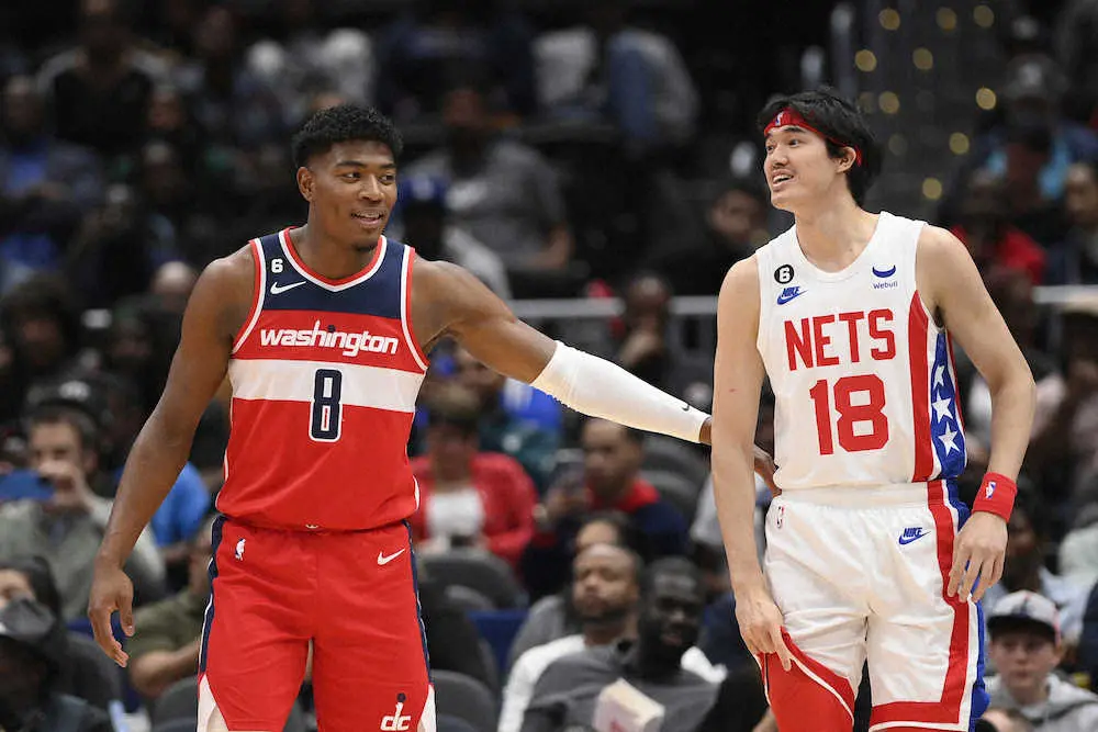 【画像・写真】NBAの日本人対決は渡辺が4戦全勝　今季自己最多の14得点　同時オンコートは15分1秒