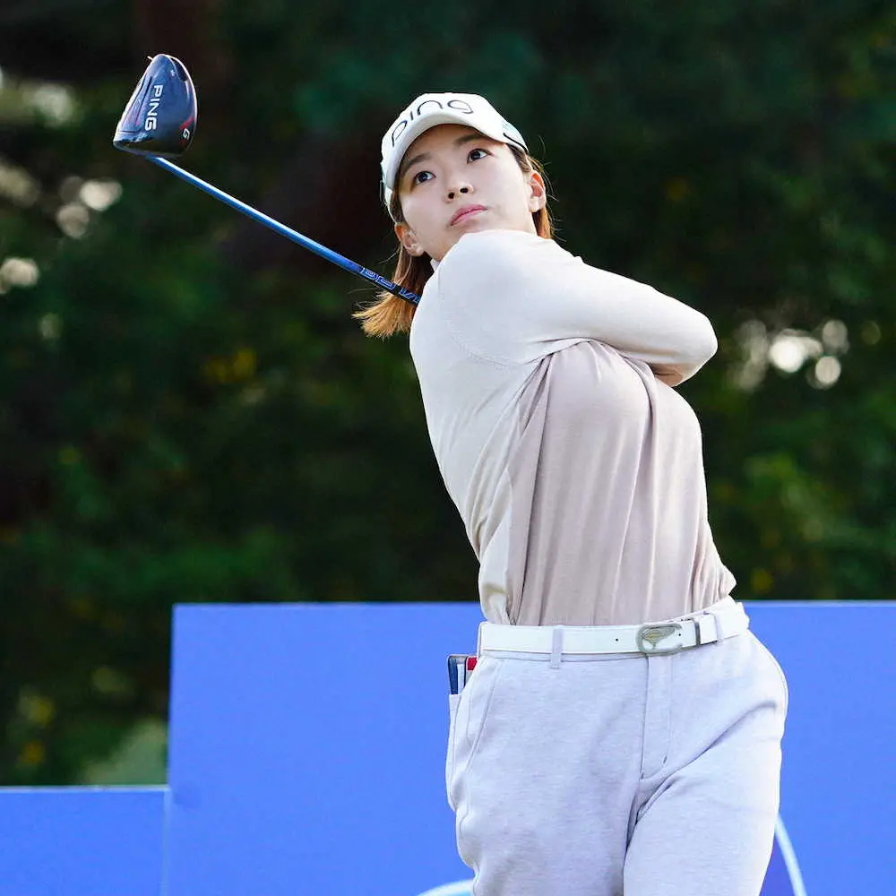 【画像・写真】渋野　3日目も伸ばし切れず72でホールアウト「ただただイライラする1日だった」