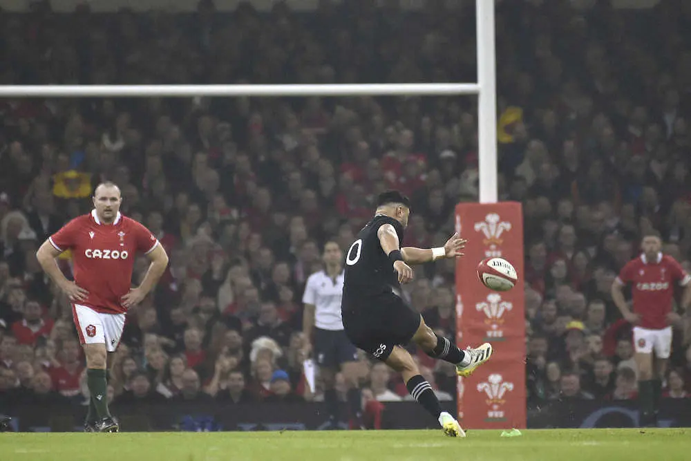 【画像・写真】日本代表に7点差辛勝のオールブラックス、ウェールズには8トライ32点差の快勝