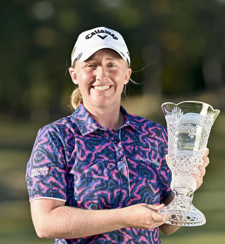 【画像・写真】ドライブラ　米ツアー初V！初出場スコットランドの29歳が4差圧倒　15歳からの夢「言葉にならない」