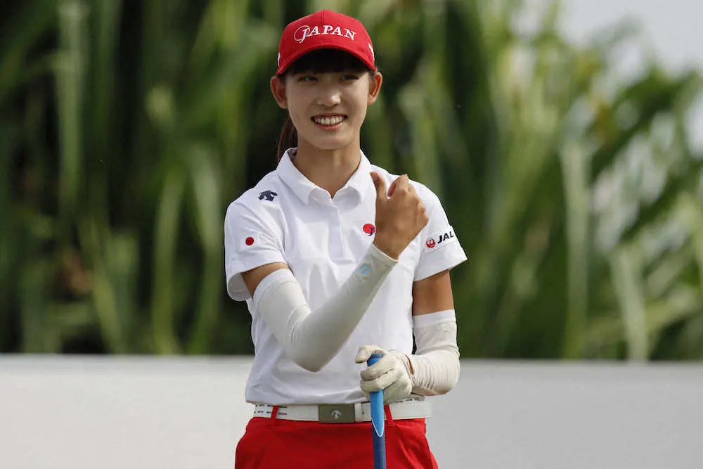 【画像・写真】馬場咲希「イケイケ」最終日ベストスコアタイの66　5差6位終戦も復調手応え「いい感じが続けば」