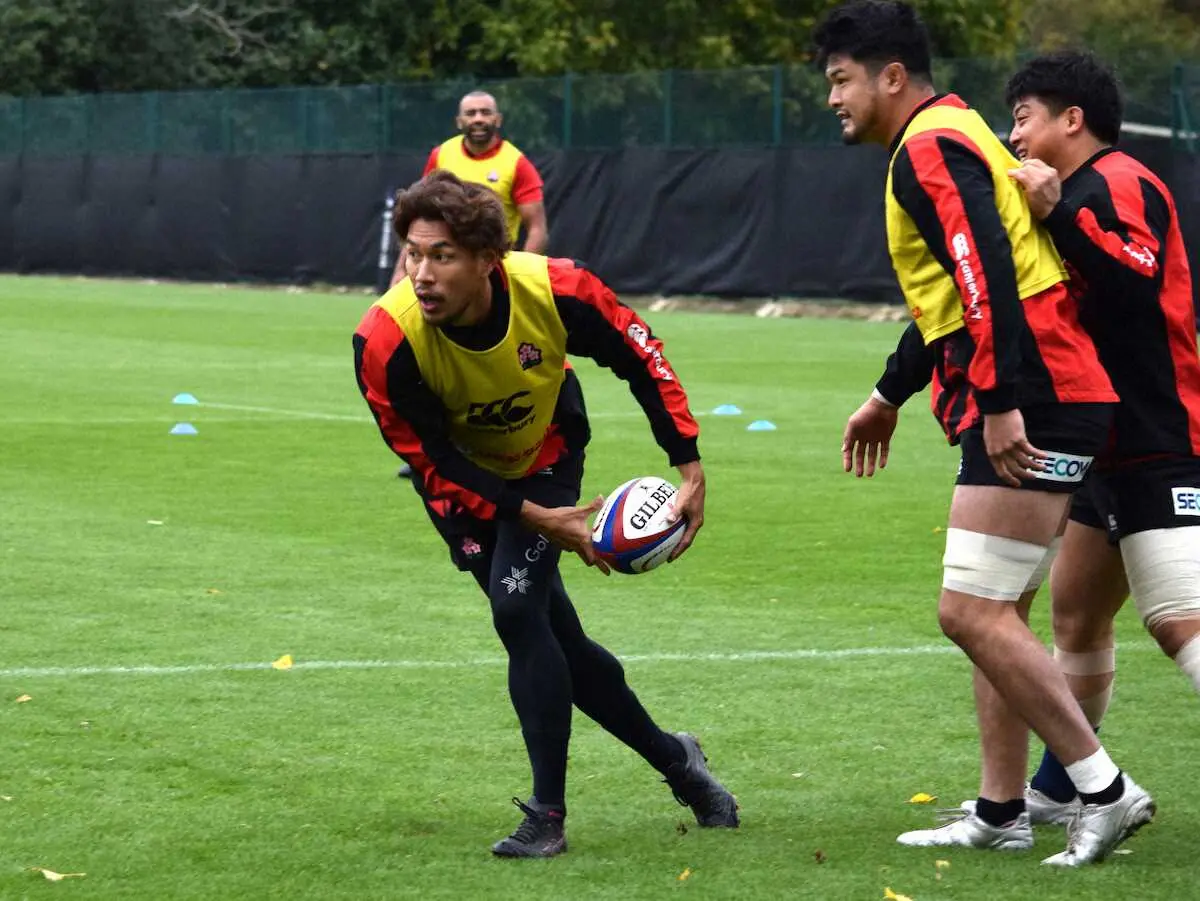 【画像・写真】ラグビー日本代表・山中　アウェーの初“聖地”に「楽しみ」　12日初戦VSイングランド