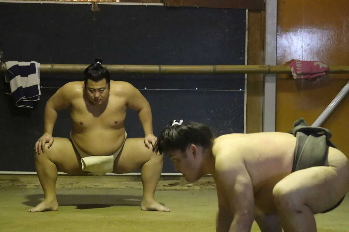 【画像・写真】新小結・翔猿　仕上がり順調アピール「どれくらいやれるかワクワク」　初日の相手・正代に全力で挑む