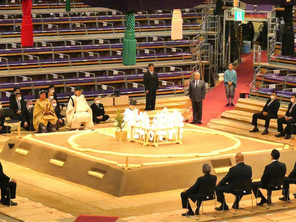 【画像・写真】境川親方　カド番正代の奮起に期待！ご当地・九州で「何が何でも盛り上げてもらいたい」