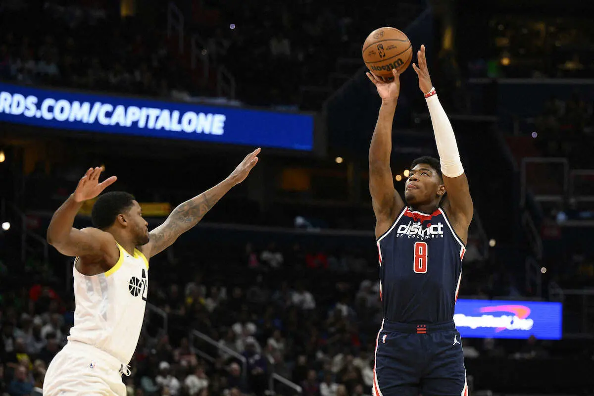 【画像・写真】ウィザーズが今季初の3連勝　八村は11得点　強敵ジャズを撃破　チームの3P成績は今季ベスト