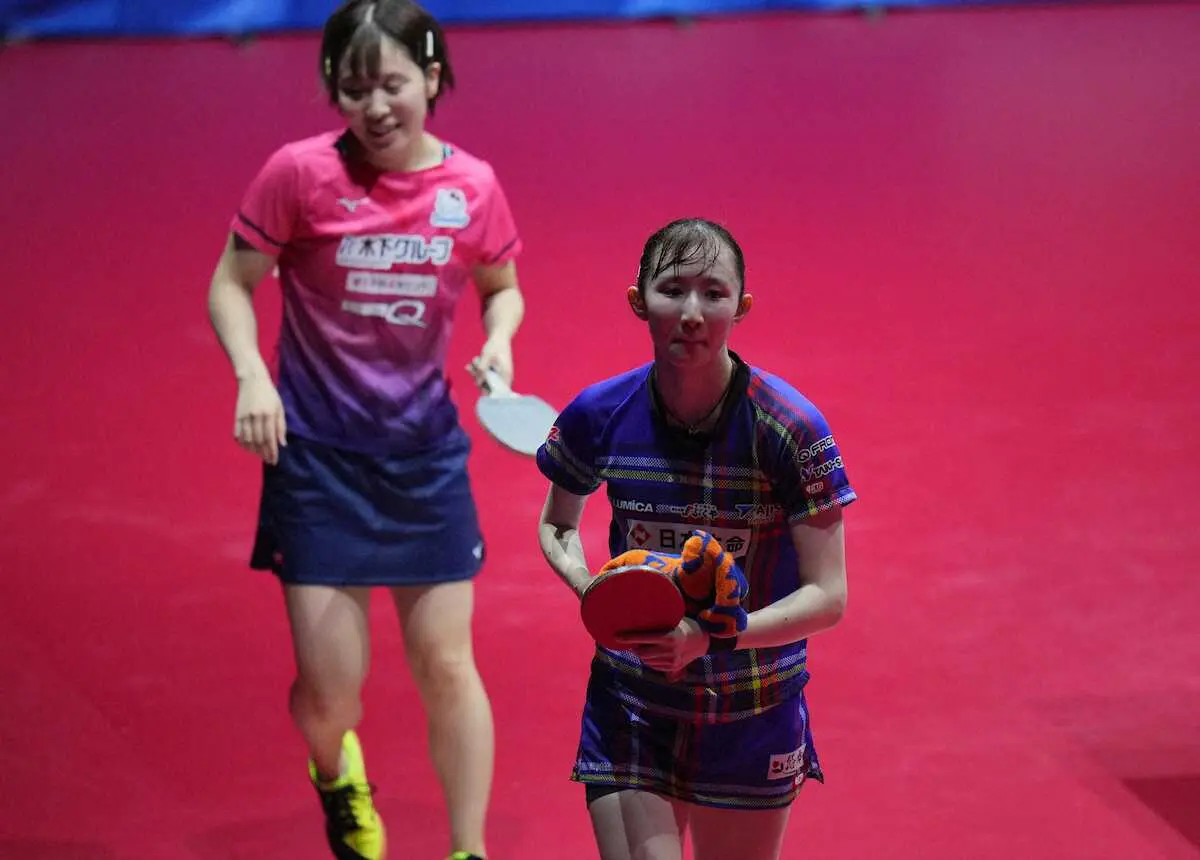 【画像・写真】【卓球・全農CUP】平野美宇　早田ひな討ち！選考会で復活優勝　2ゲームダウンから圧巻4ゲーム連取！