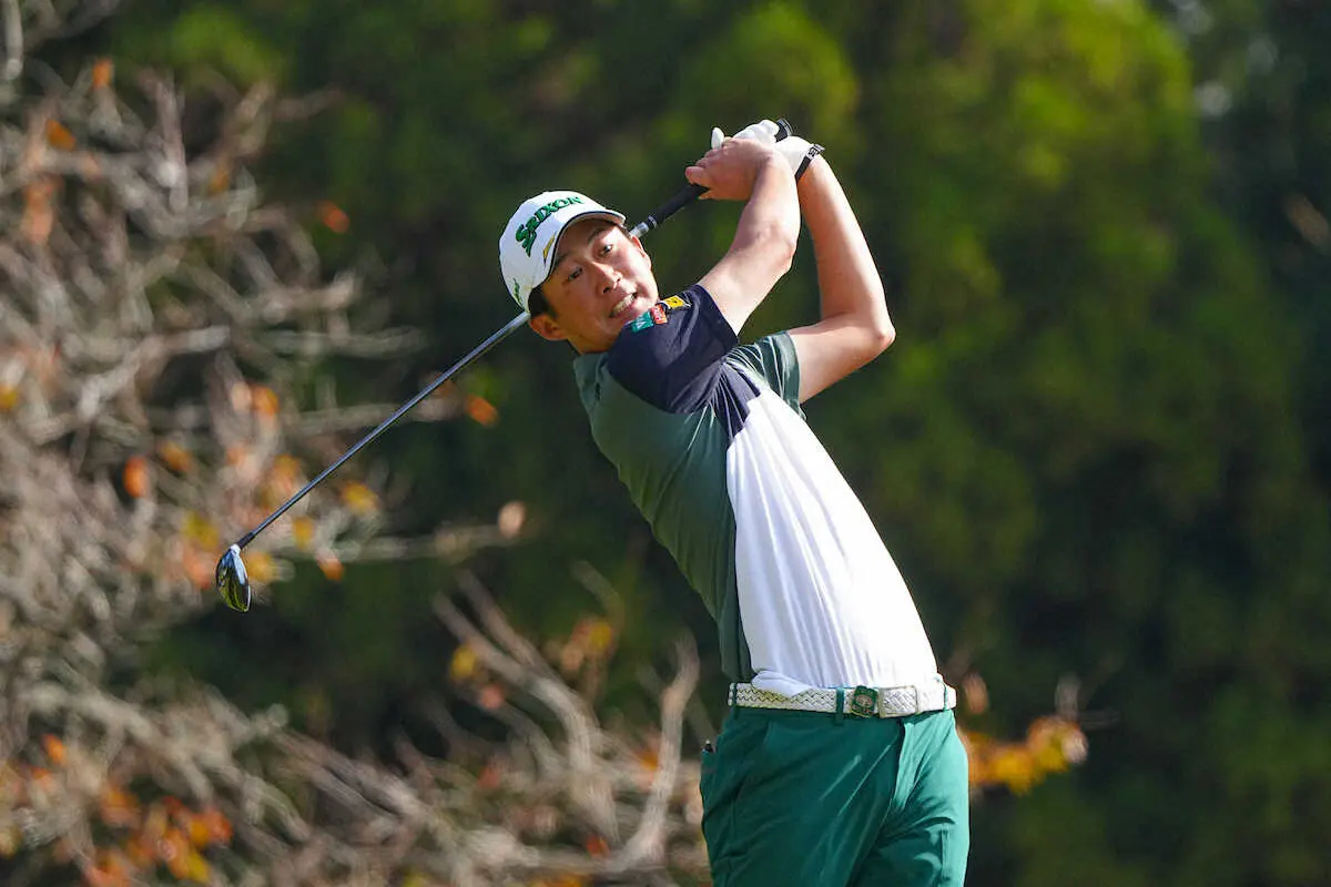 【画像・写真】星野　4つ伸ばして2位浮上「目標は4アンダー以上だったのでクリアできて良かった」