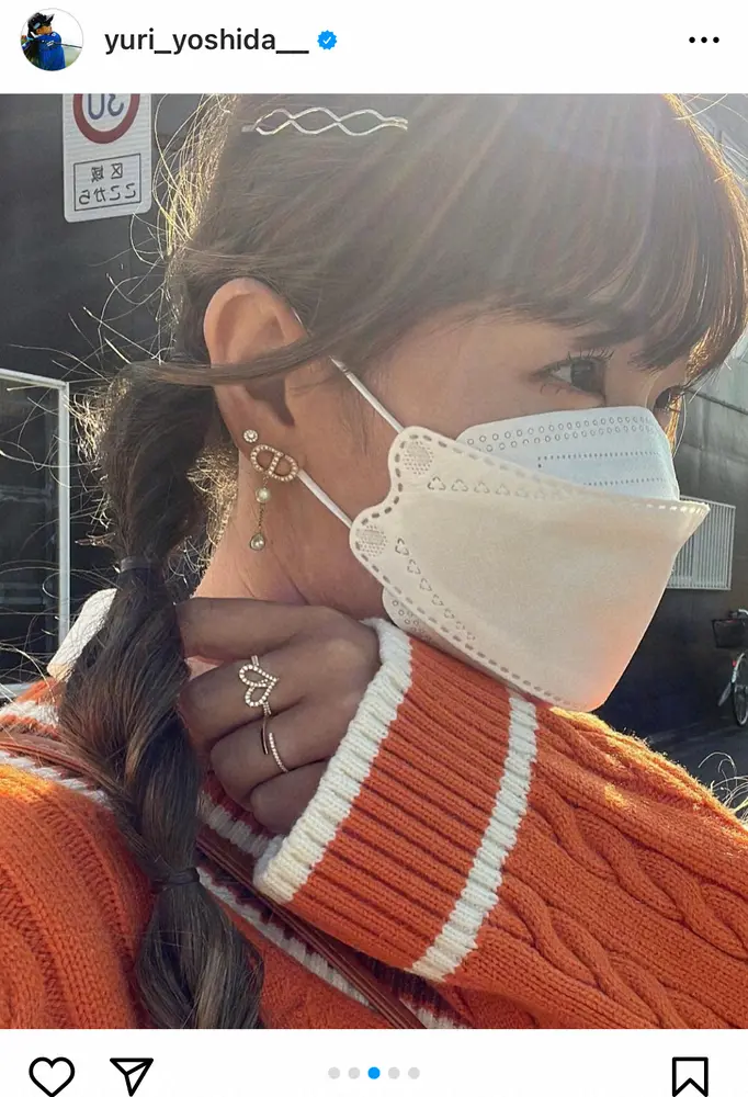 【画像・写真】女子ゴルフ・吉田優利　三つ編みヘアの私服ショット披露に「天使発見しました！」「かわいい」の声