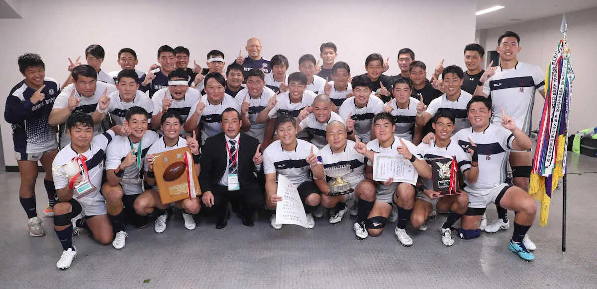 【画像・写真】【高校ラグビー】大阪桐蔭が16度目の花園切符　夏合宿中止を乗り越え、1年生も台頭