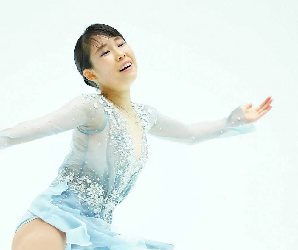 【画像・写真】三原舞依、涙のGP初優勝　万感のガッツポーズ　2位は15歳レビト