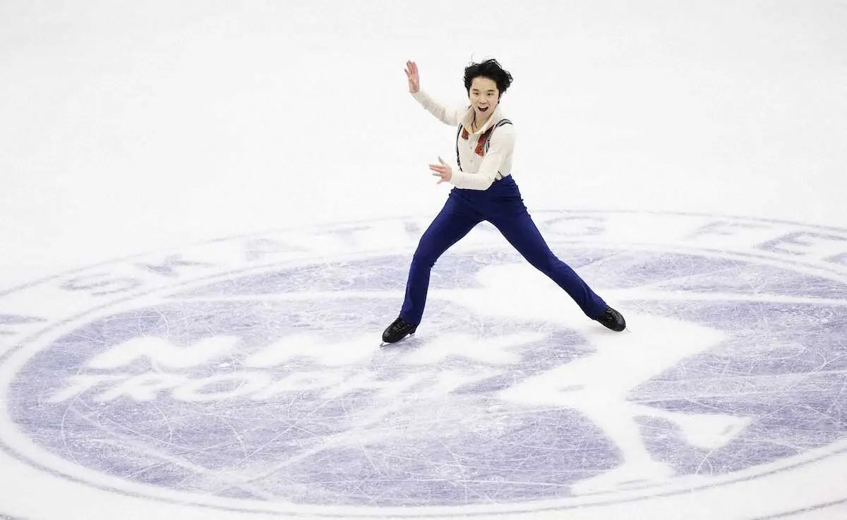 【画像・写真】友野一希、本番衣装で軽快調整　午後8時4分登場