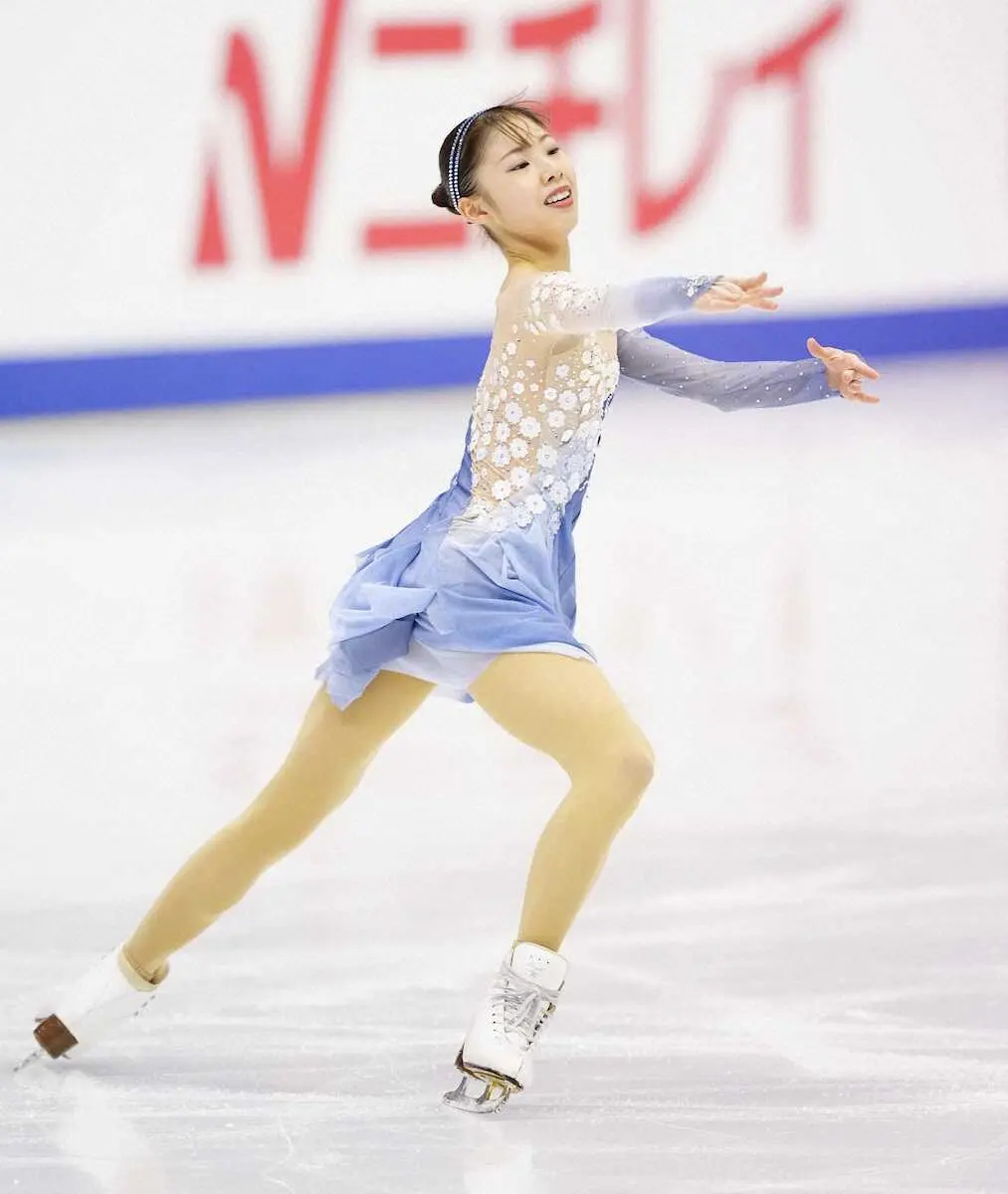 【画像・写真】住吉りをん「やっとできた」満足の68・01点　フリーは4回転トーループ投入