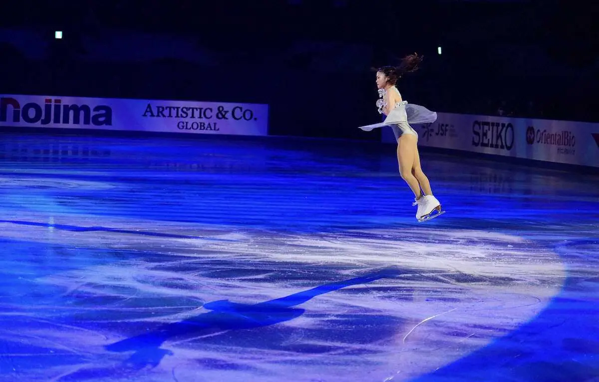 【画像・写真】躍進の渡辺倫果、力強く「This　Is　Me」NHK杯Ex