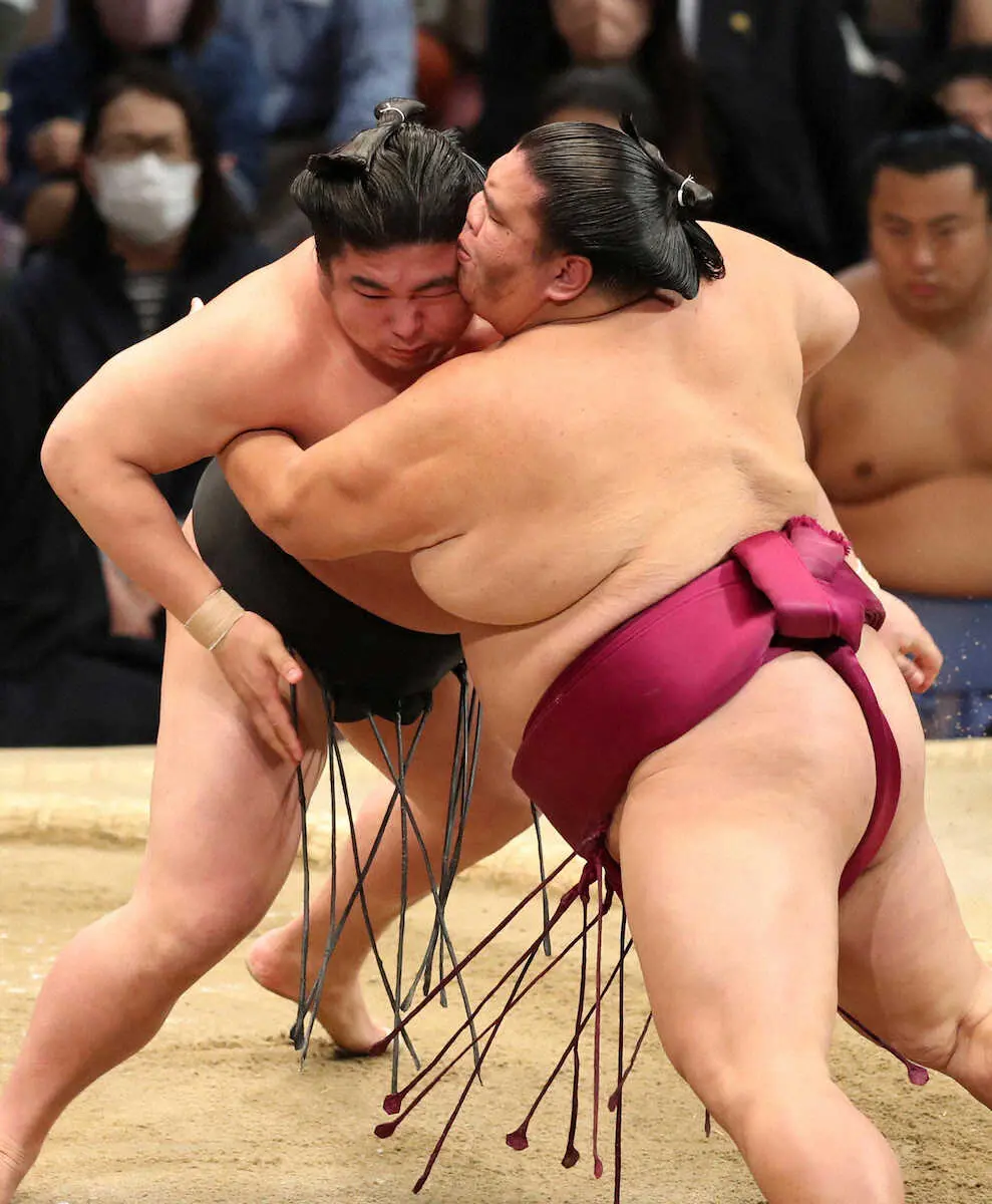 【画像・写真】翔猿　貴景勝撃ち！2大関敗れる　関脇・御嶽海は崖っ縁5敗目　関脇・豊昇龍、前頭13枚目・王鵬1敗守る
