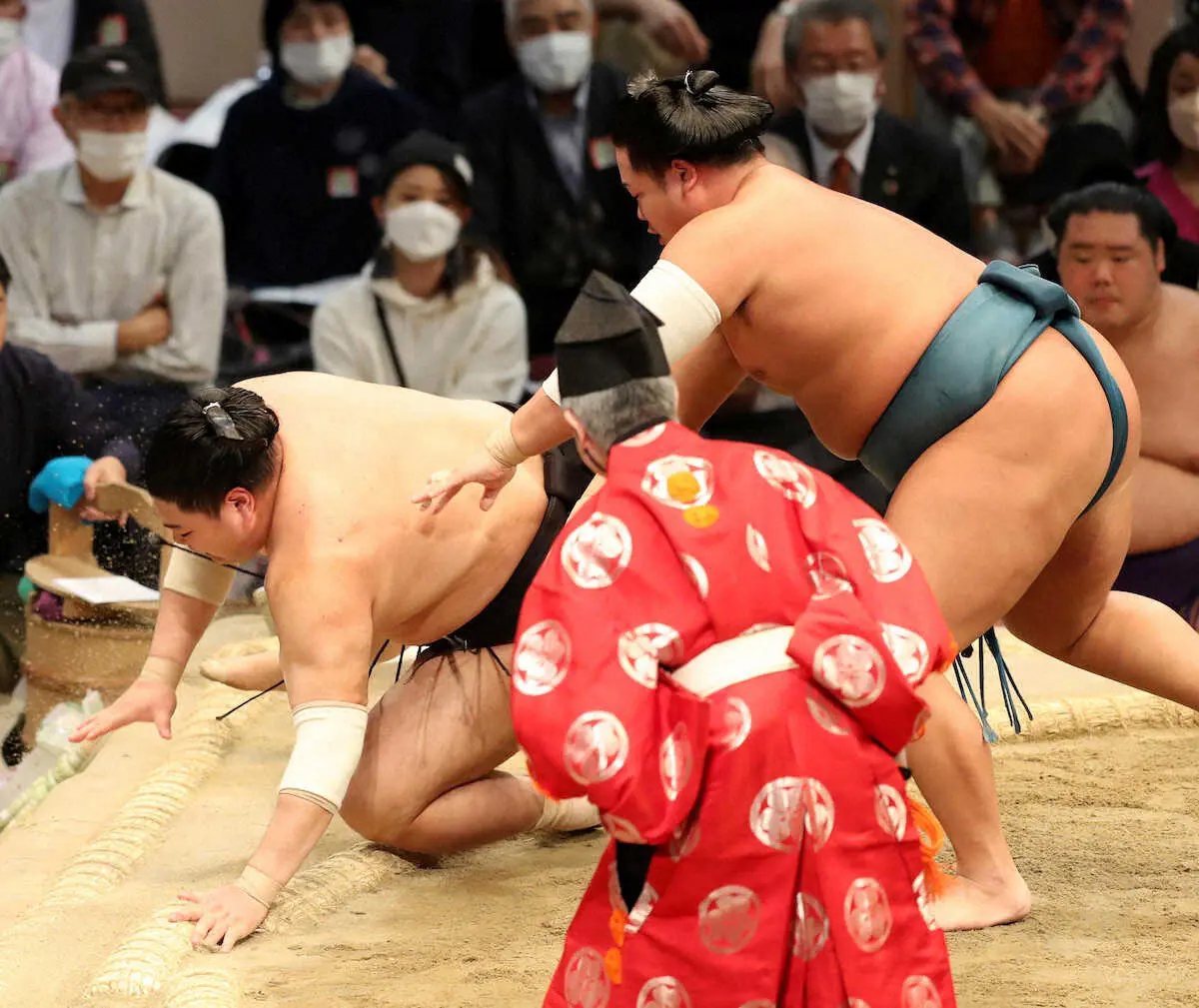 【画像・写真】【玉ノ井親方　視点】“万能タイプ”錦富士　相手を突き起こしながら差す相撲目指すべし