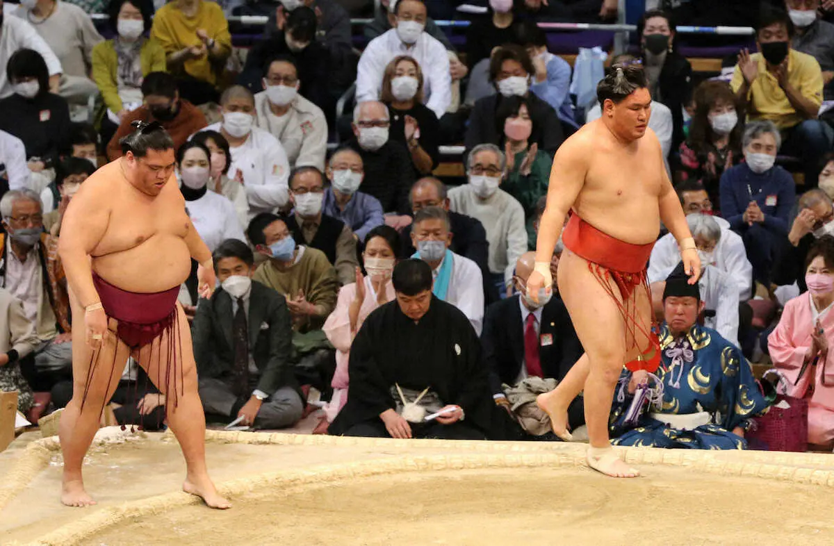 【画像・写真】関脇・豊昇龍、怒とうの7連勝で10勝目ただ一人1敗守る　高安、前頭13枚目・王鵬が1差で追う