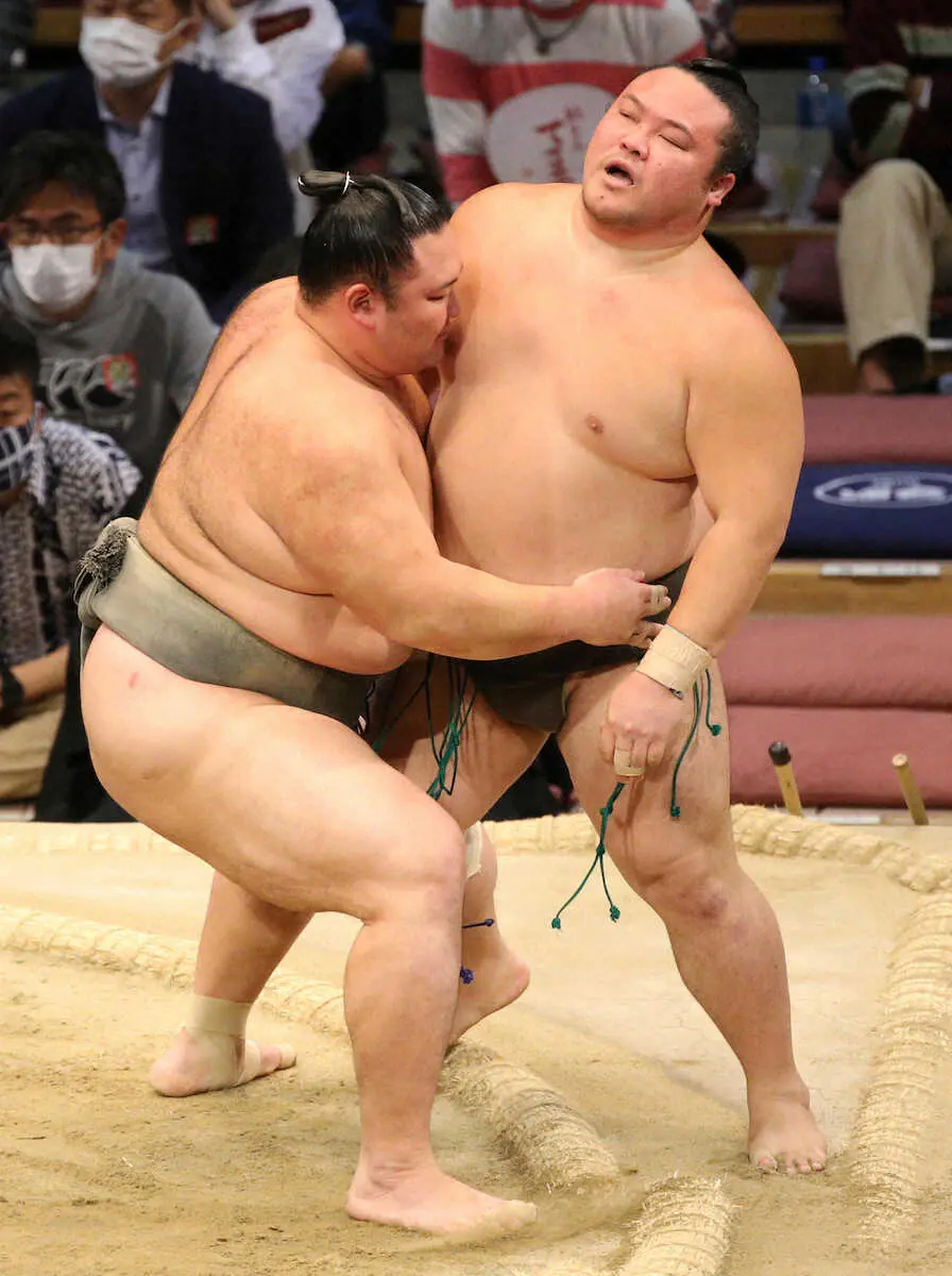 【画像・写真】朝乃山　6勝目で来場所関取復活濃厚も「優勝を目指してやってきたので悔しい」