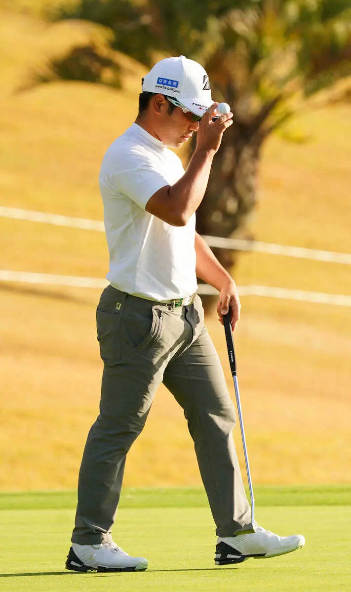 【画像・写真】賞金王へ王手の比嘉　上々66で27位急浮上「調子自体は悪くない」