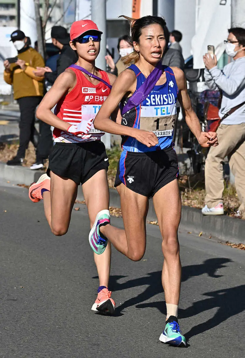 【画像・写真】積水化学・新谷　3区区間賞も「前半5キロは“ごめんなさい”って懺悔しながら走りました」