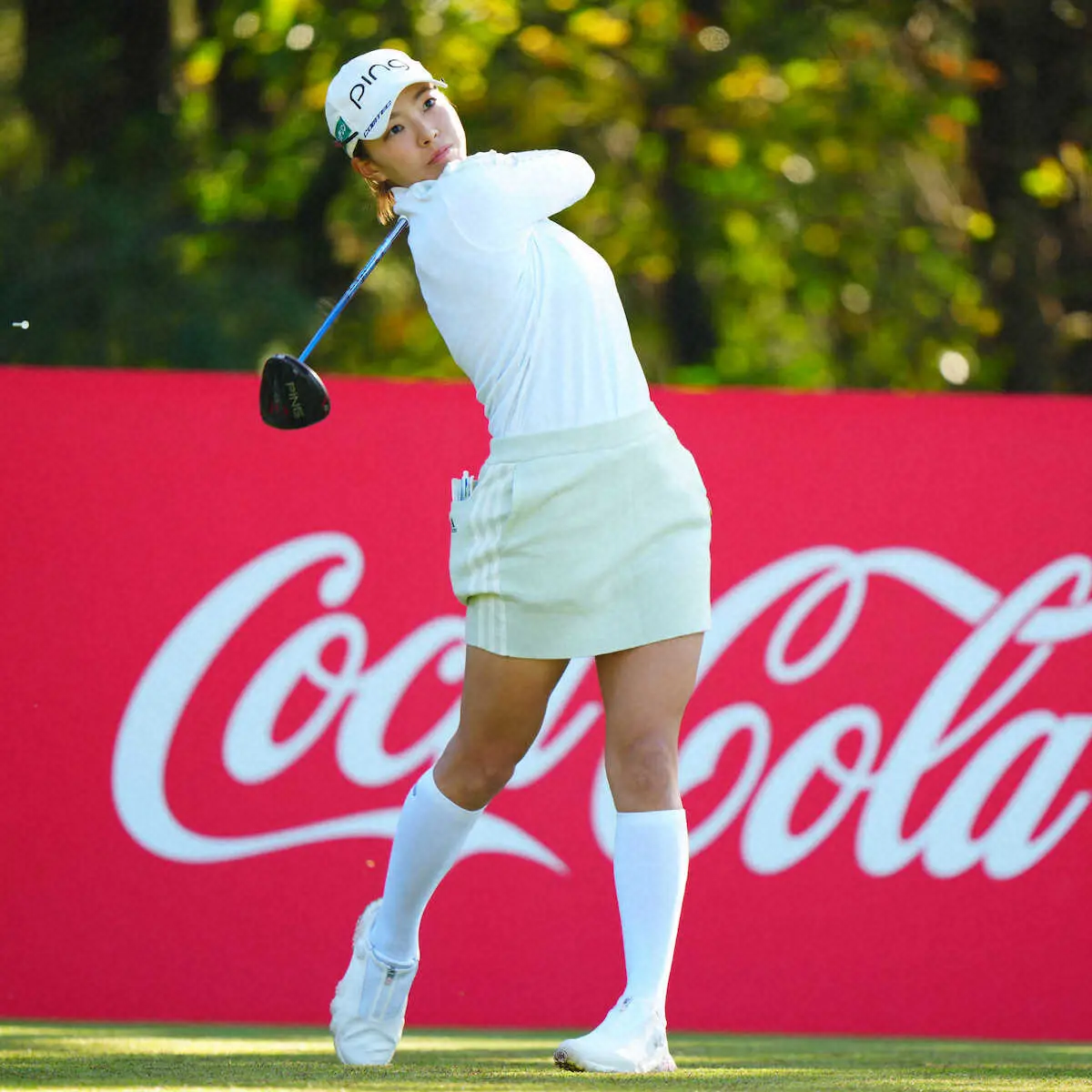 【画像・写真】渋野10位終戦「ほぼ自信を失っている状態。来年こそ自信を持って試合に臨めるよう準備したい」