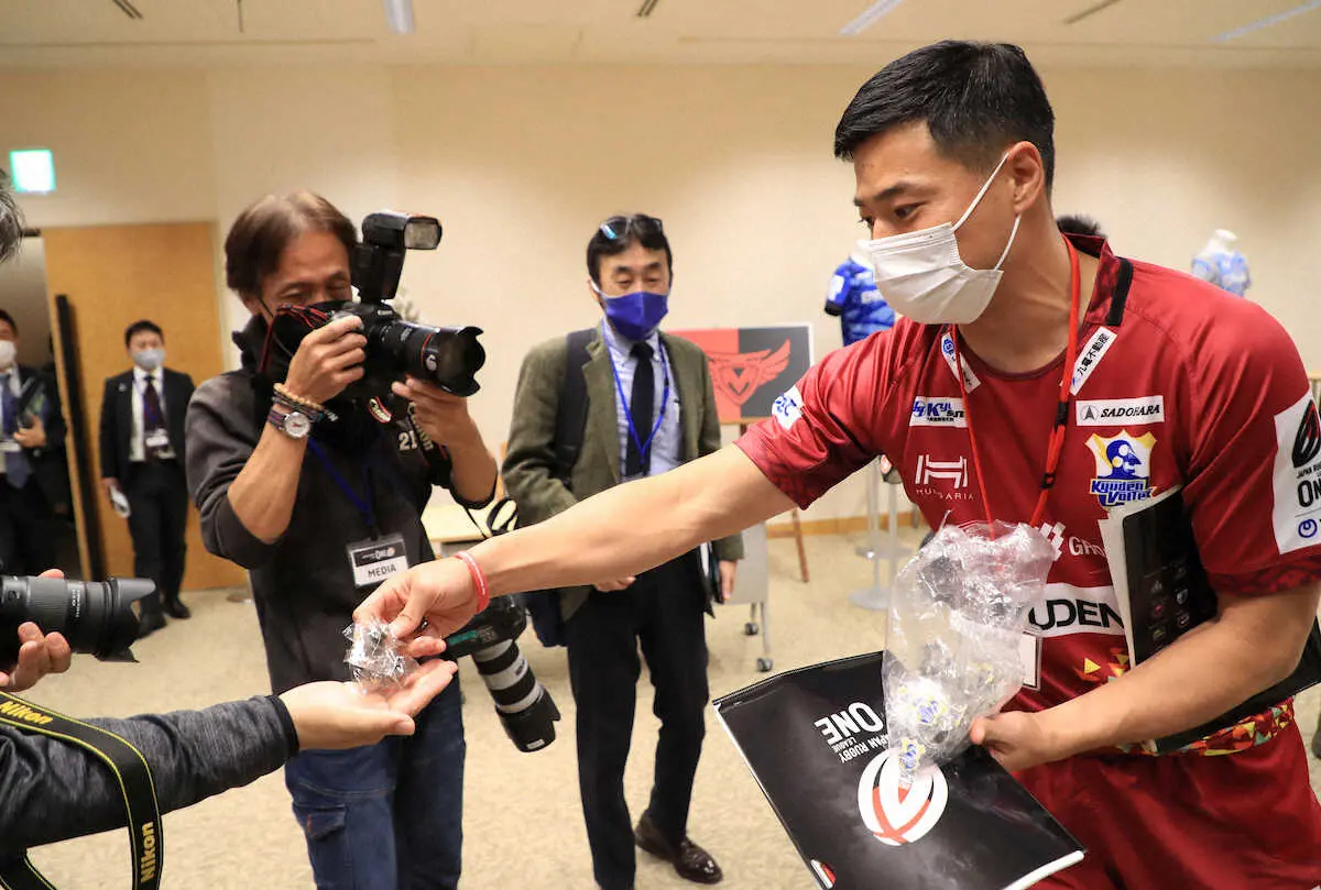 【画像・写真】【リーグワン】元日本代表WTB山田章仁「九州に恩返しを」　カンファレンスで“営業活動”