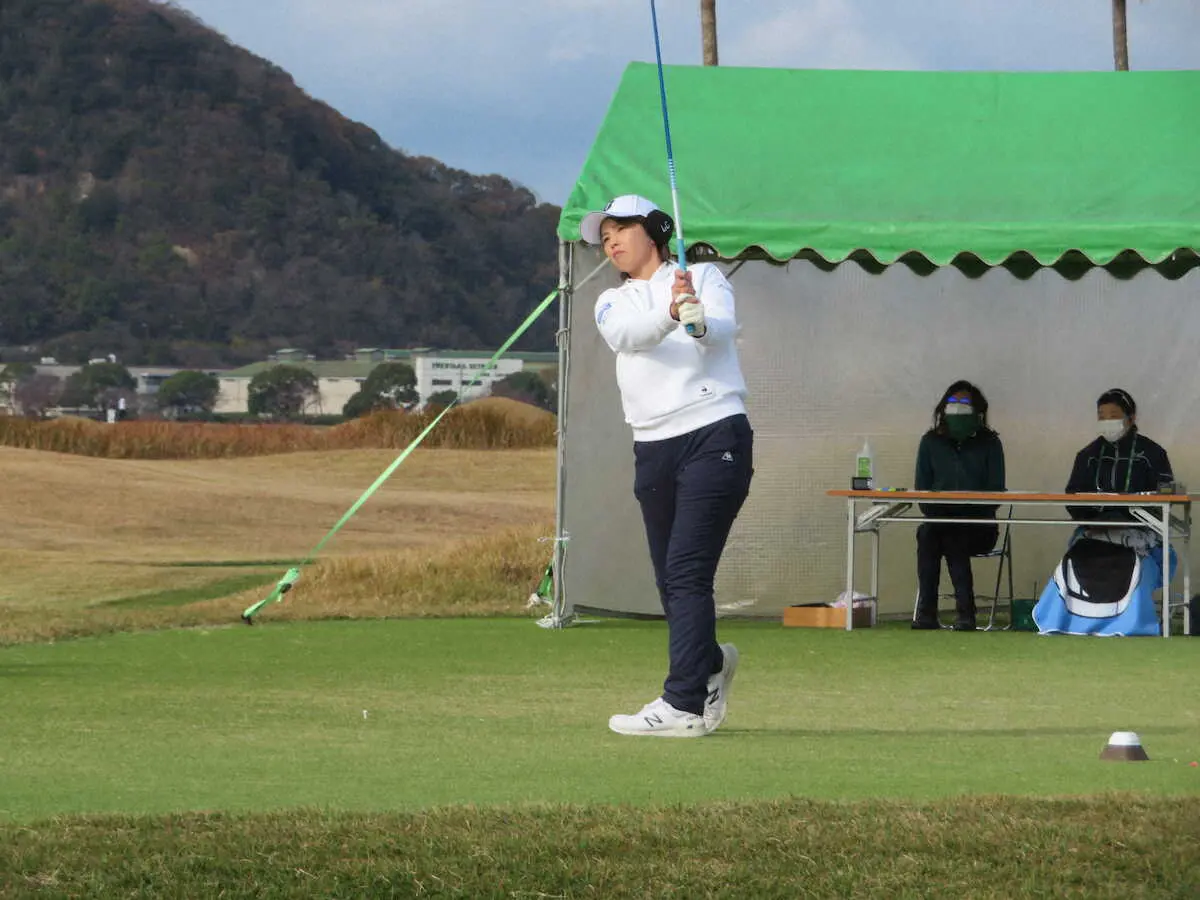 【画像・写真】木下彩　2位で来季ツアー前半戦出場権！渋野そっくり23歳