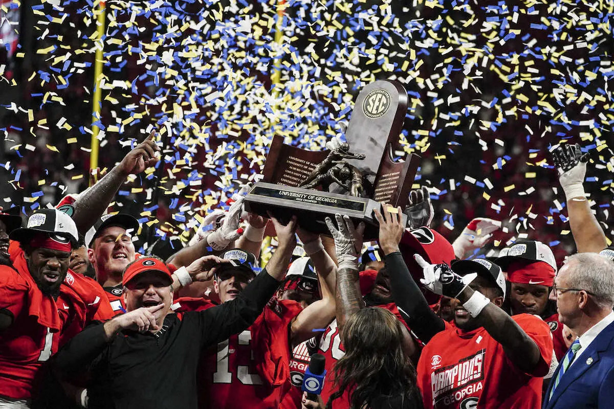 【画像・写真】全米大学フットボールの4強が確定　第1シードは昨季王者のジョージア大　王座決定戦は1月9日