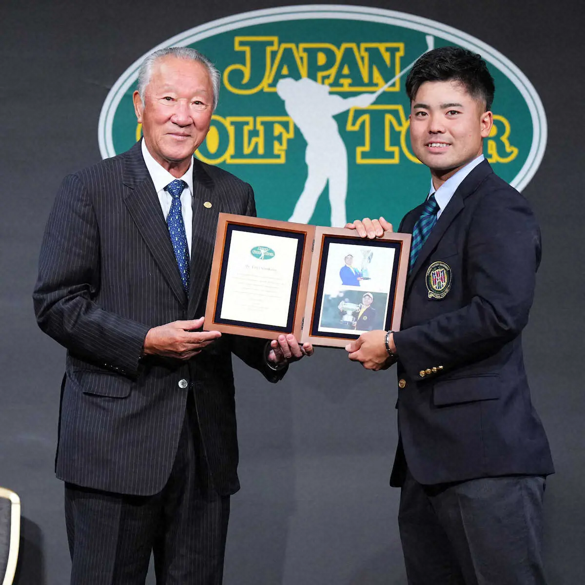 【画像・写真】蝉川泰果が特別賞を受賞「本当にうれしい」史上初のアマによるツアー2勝