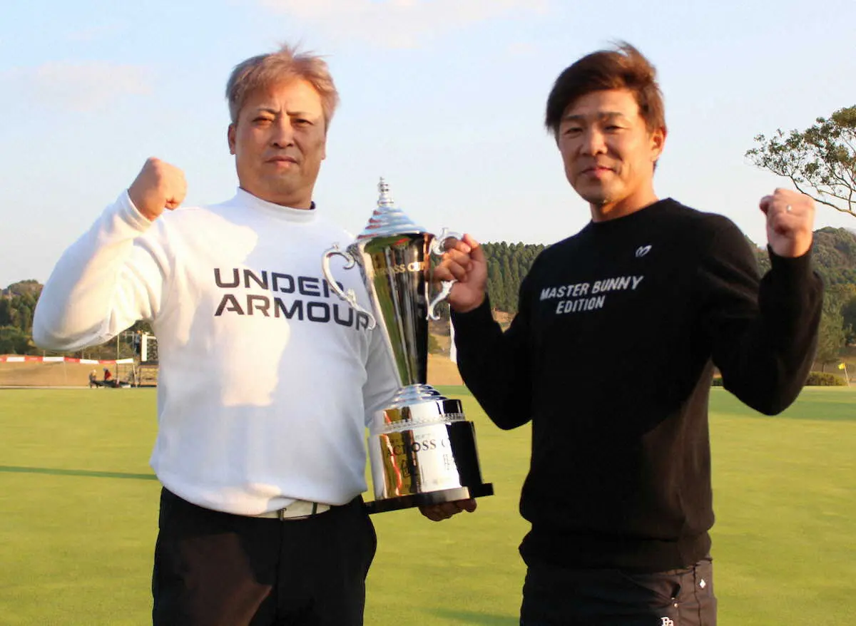 【画像・写真】金子貴一、上田千代幸組が初優勝　九州クラブ対抗ダブルス