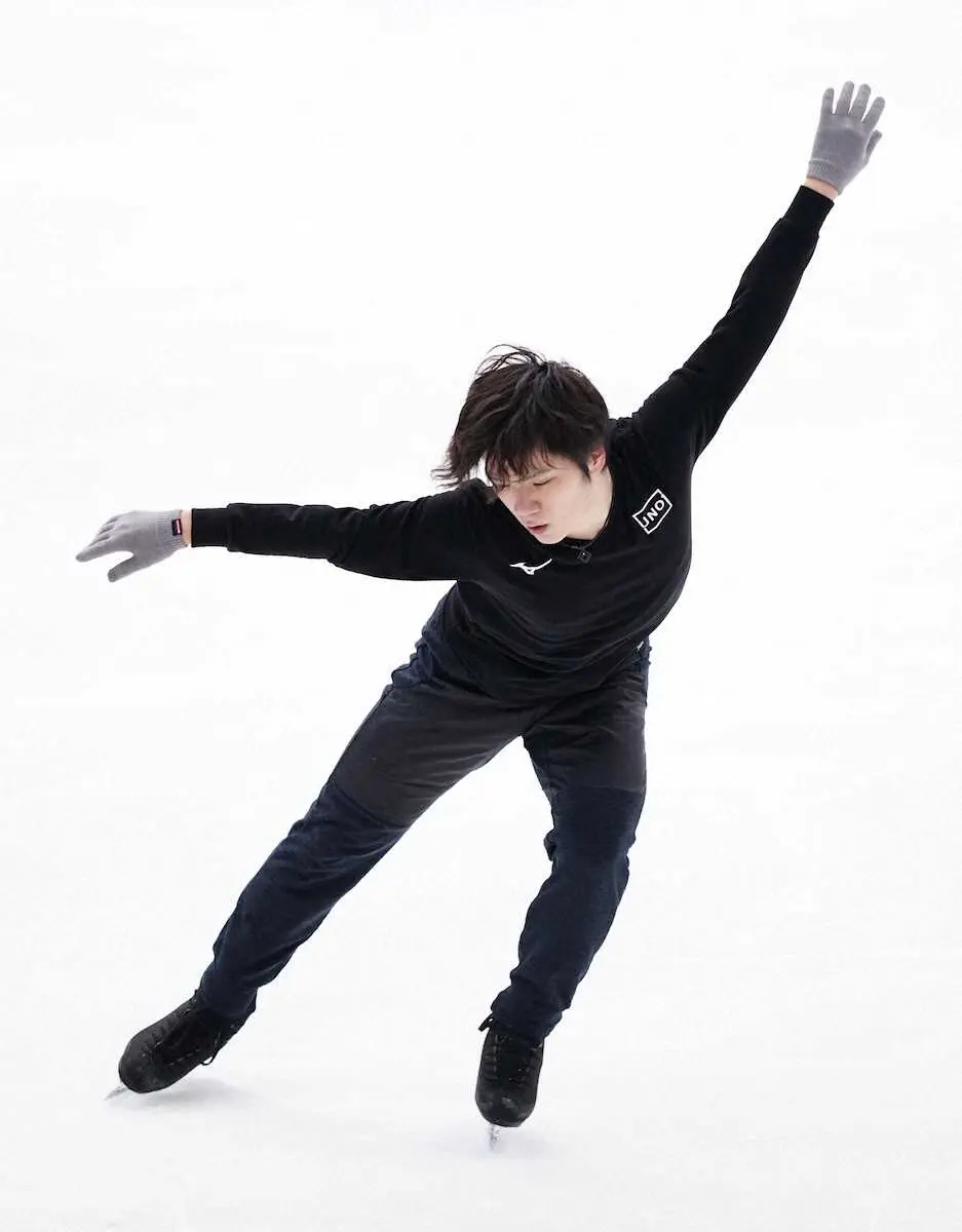 【画像・写真】宇野昌磨、4回転4種5本をノーミス調整　初制覇懸かるGPファイナルへ