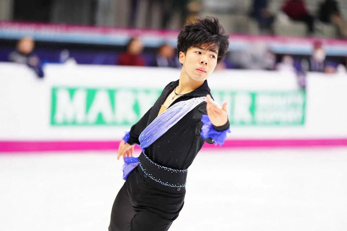 【画像・写真】佐藤駿　SP調整で4回転―3回転の連続トーループなど着氷「思い出の場所」で臨むGPファイナル