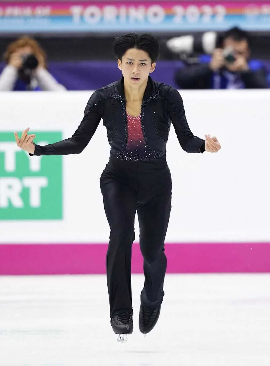 【画像・写真】中村俊介が74・81点で3位発進　5位に吉岡希　片伊勢武アミンは6位　ジュニアGPファイナル男子SP