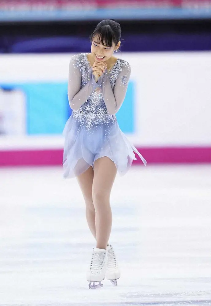 【画像・写真】三原舞依　GPファイナル自己ベスト2位発進も「もっと出し切りたい。まだまだできる」