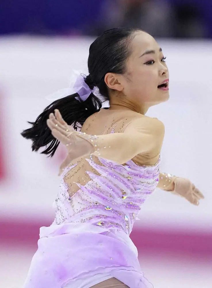 【画像・写真】ジュニア女子Vの島田麻央　全日本はSPでもトリプルアクセル投入か「今の気持ちとしては入れたい」