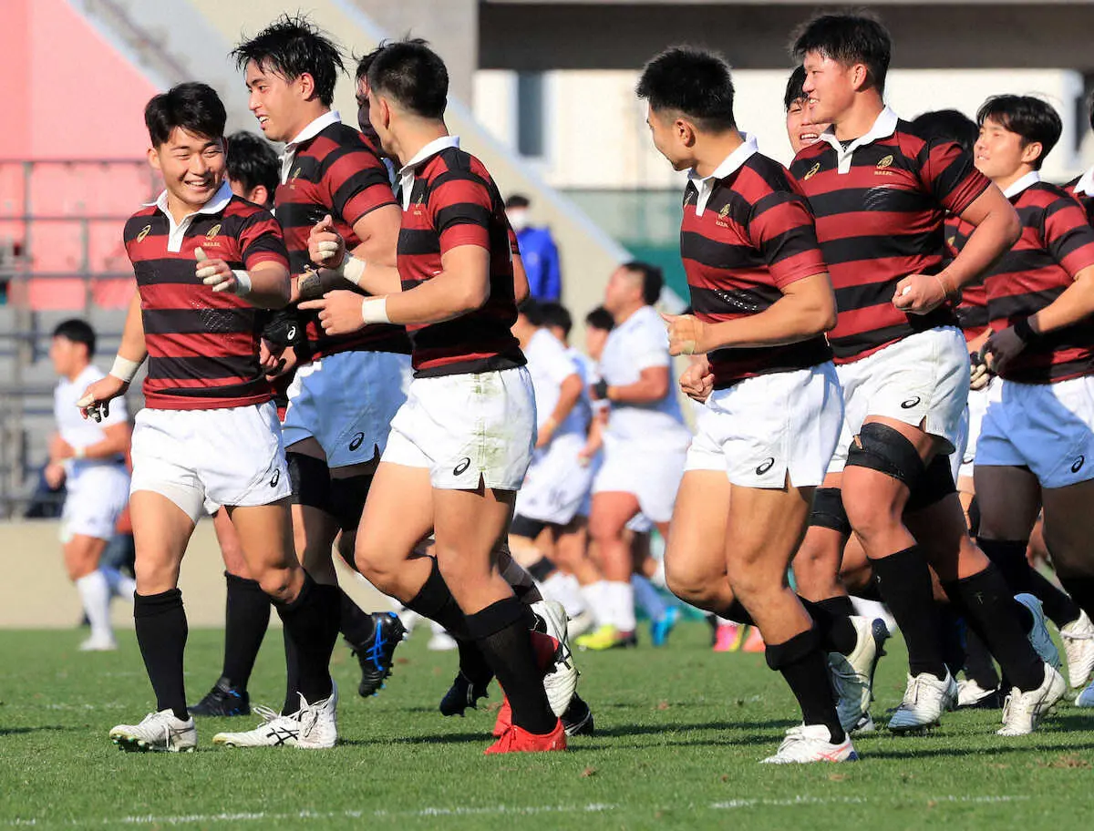 【画像・写真】早大、東洋大を下し準々決勝進出　ゲーム主将CTB吉村紘が1トライ4ゴール2PG