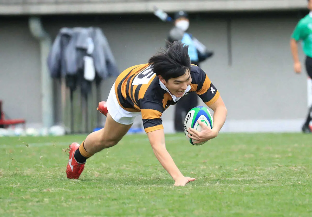 【画像・写真】慶大が流通経大を下し8強入り、計6トライで圧倒　ラグビー全国大学選手権
