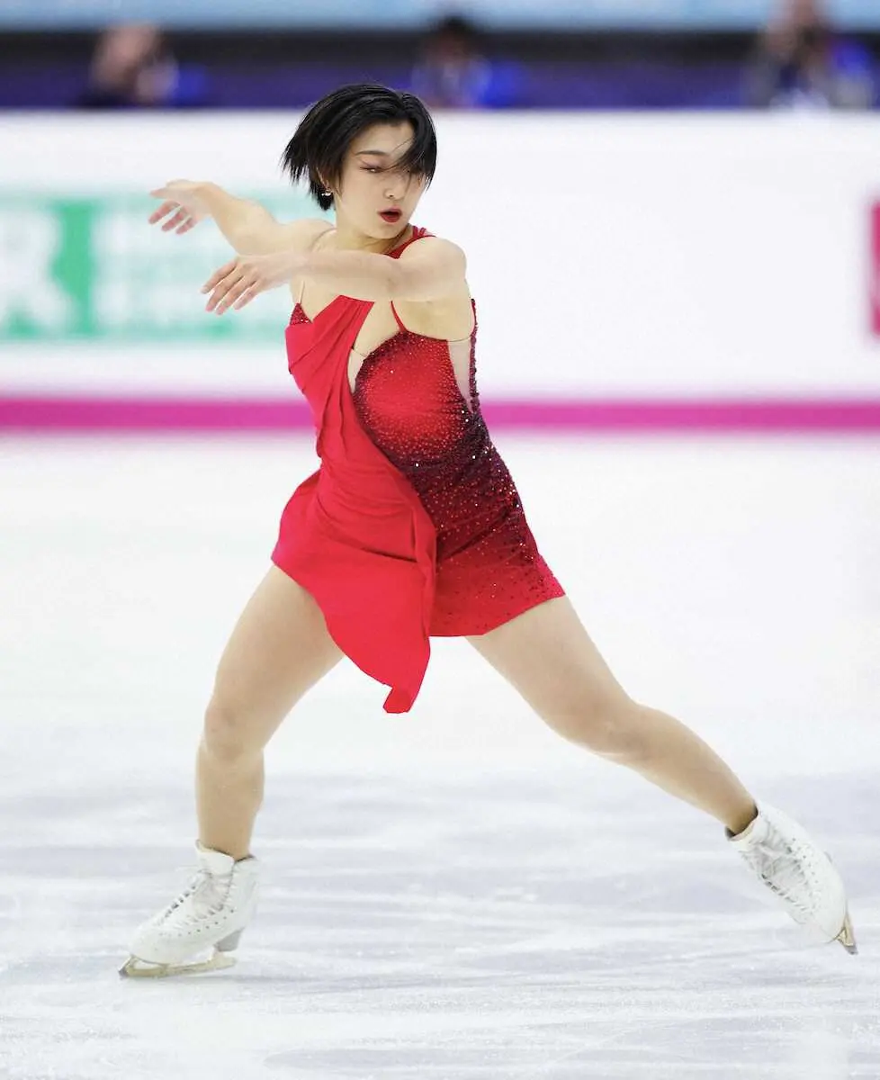 【画像・写真】坂本花織「この結果は受け入れるしかない」SP首位から悪夢5位