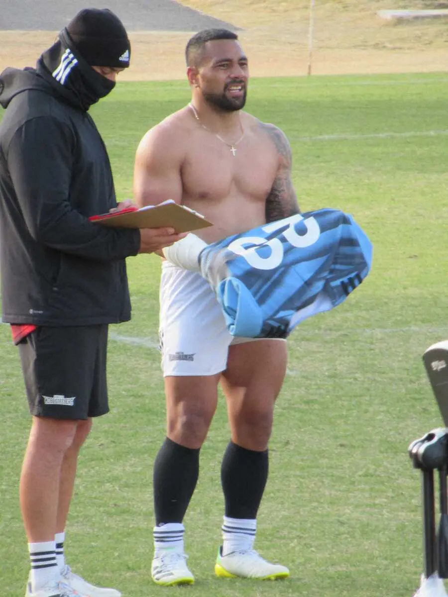 【画像・写真】リーグワン神戸　新加入の元NZ代表CTBラウマペ　開幕先発「準備はできている」