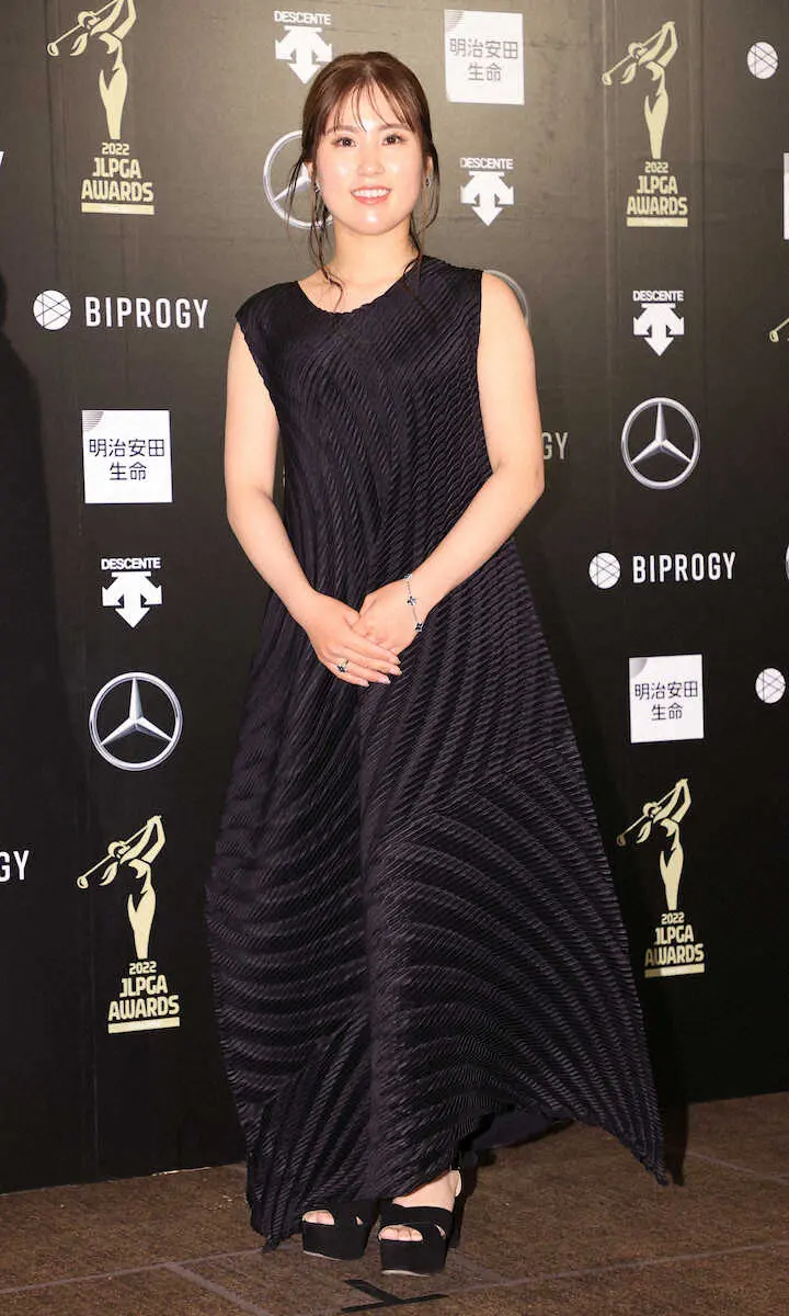 【画像・写真】西村優菜　米ツアー挑戦へ「1年間戦いたい」