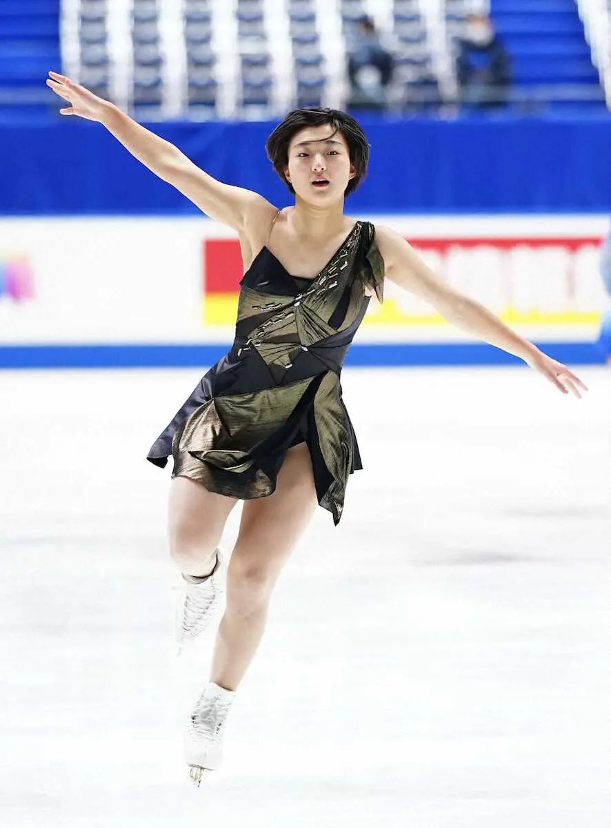 【画像・写真】坂本花織、連覇懸かる全日本へ調整　GPファイナル後に猛練習「今は試合が楽しみ」