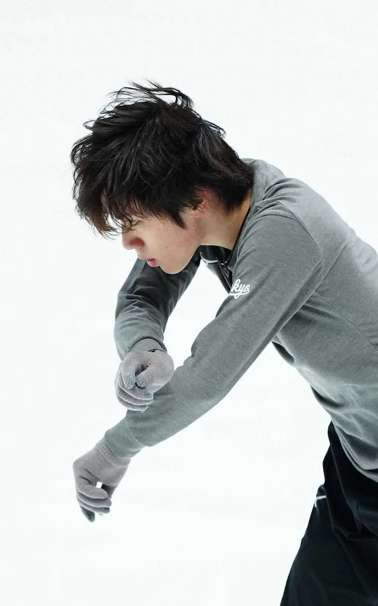 【画像・写真】宇野昌磨が好調キープ「G線上のアリア」で4回転4種着氷