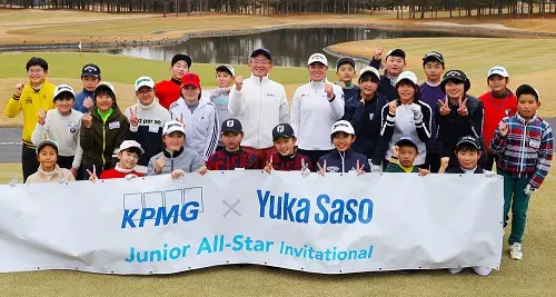 【画像・写真】笹生優花がジュニアゴルファー育成イベントに参加