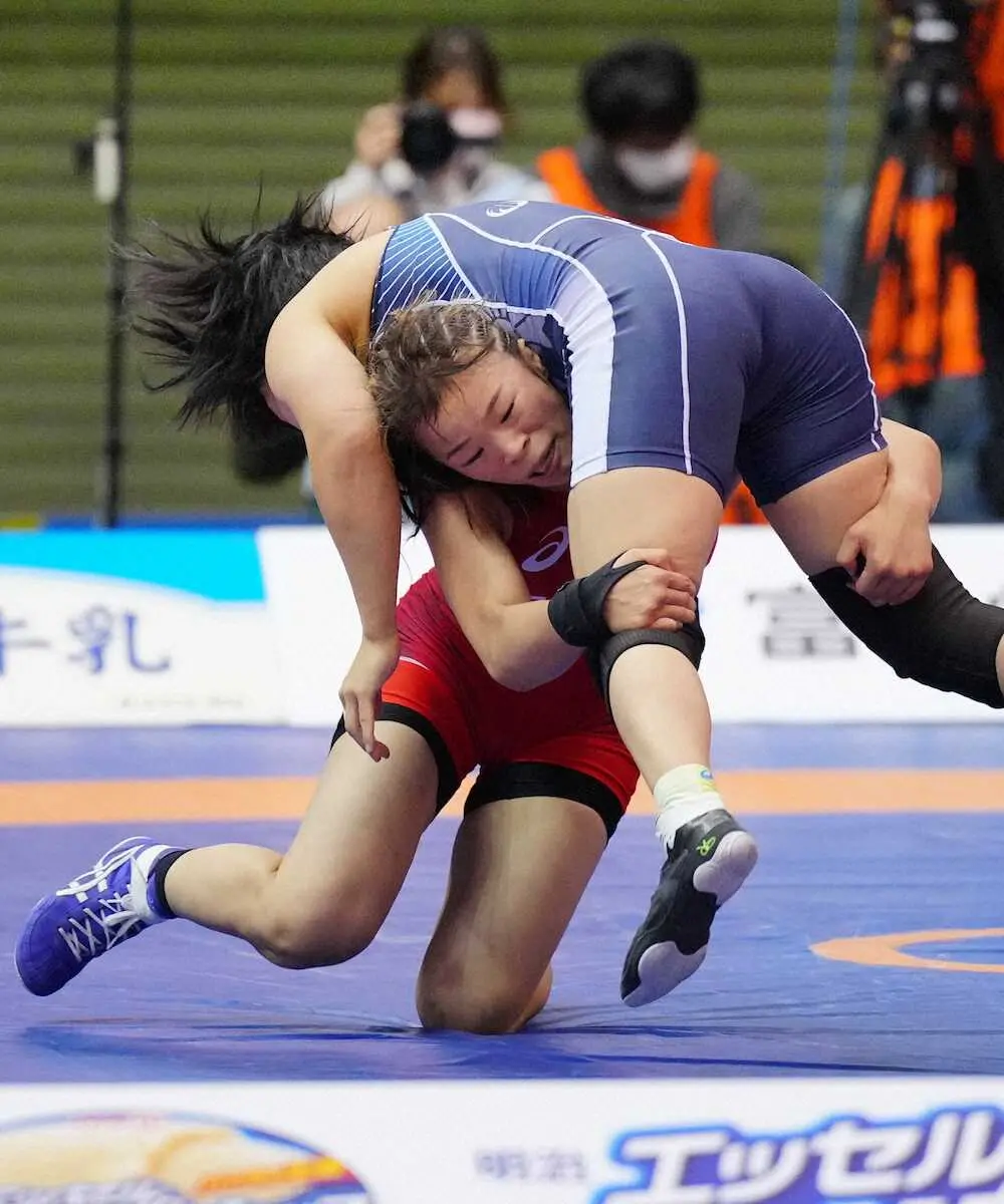 【画像・写真】金城梨紗子が5年ぶり日本一　3連覇懸かるパリ五輪へ意欲　レスリング全日本選手権