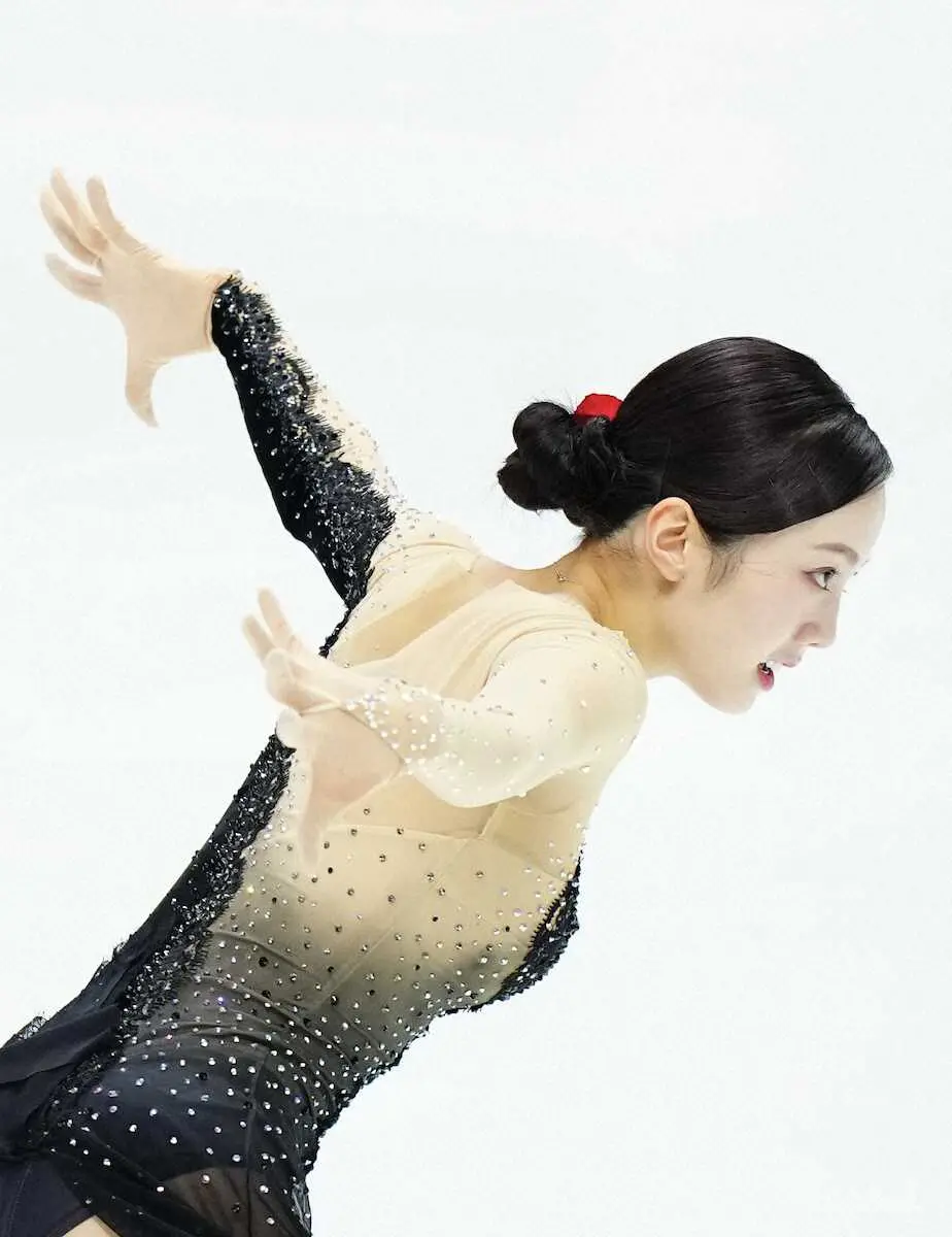 【画像・写真】本田真凜「来年もこの場に…」　無念の全日本終えて来季へ決意、妹たちはエール「まーちゃんしか勝たん」