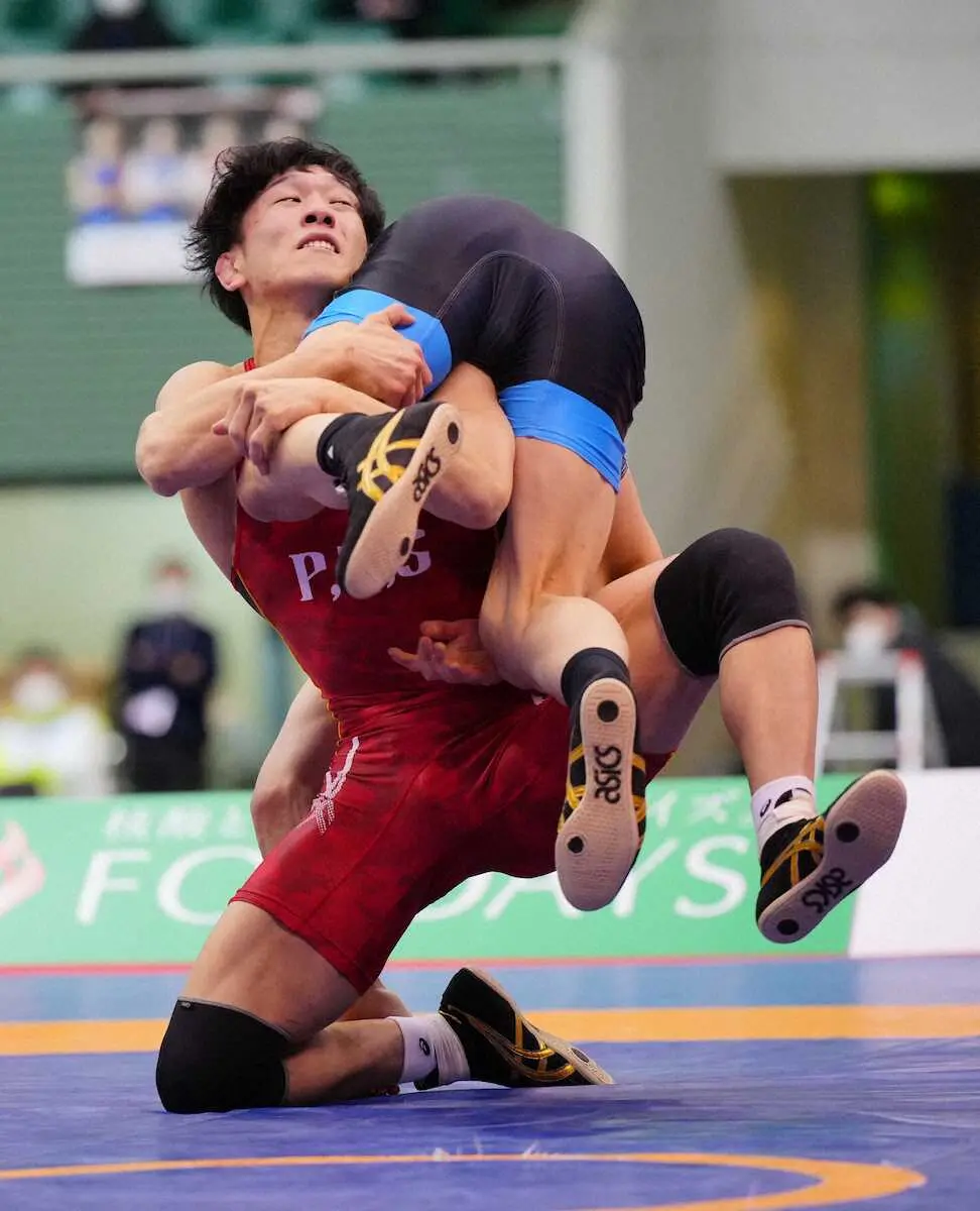 【画像・写真】五輪メダリストの乙黒拓斗、文田健一郎が優勝　24年パリ五輪へ前進