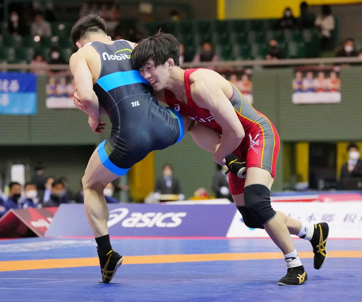 【画像・写真】レスリング・乙黒　3試合無失点の完全V　「どんどん楽しくなった」
