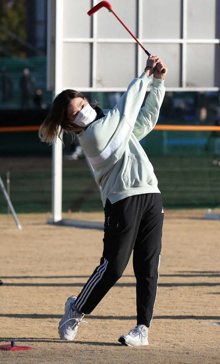 【画像・写真】渋野日向子　「年末年始はポケモンを全クリしたい（笑い）」