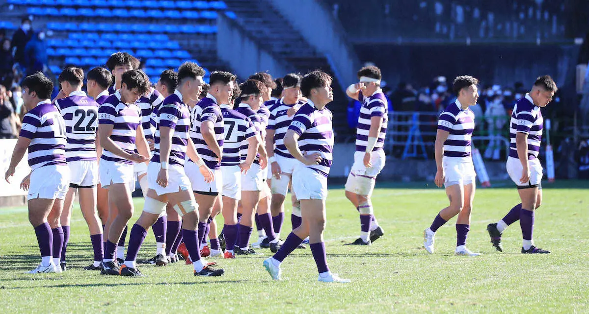 【画像・写真】明大　リベンジ許し6季ぶり正月前に終戦　石田主将「もっと引っ張っていれば」